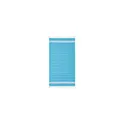 Variante turquoise - MALIBU Serviette de plage coton