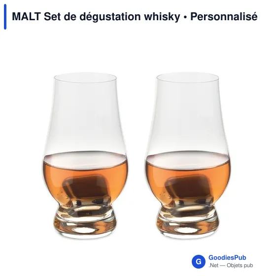 Set de dégustation whisky personnalisable avec logo - MALT - Image 2