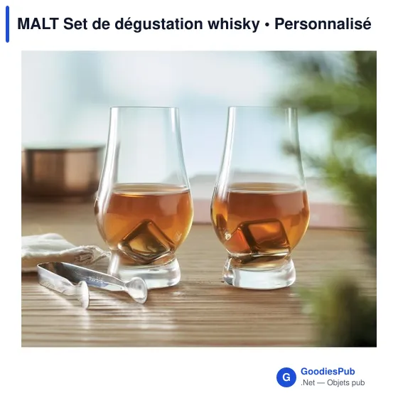 Set de dégustation whisky personnalisable avec logo - MALT - Image 7
