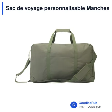 Sac de voyage personnalisable Manchester RPET avec logo