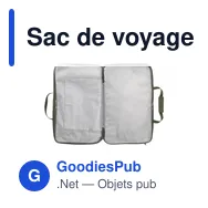 Sac de voyage personnalisable Manchester RPET avec logo - Miniature 2