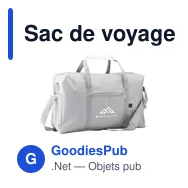 Sac de voyage personnalisable Manchester RPET avec logo - Miniature 7