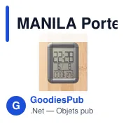 MANILA Porte-stylo en bambou - Miniature 4