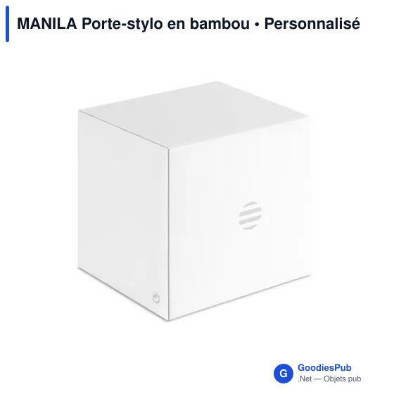 MANILA Porte-stylo en bambou - Image 8