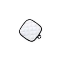 Variante noir - Manique personnalisable Kalmont avec logo pour cuisine
