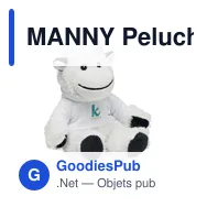 MANNY Peluche vache - Miniature 5