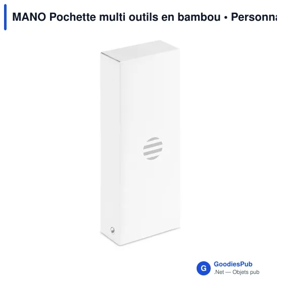 MANO Pochette multi outils en bambou - Image 6