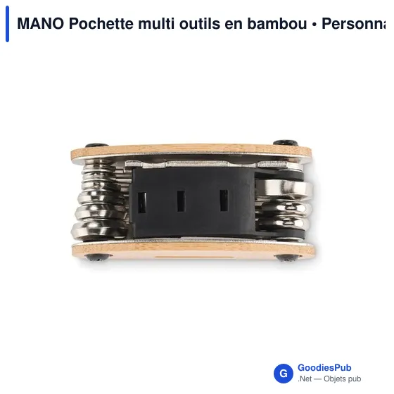 MANO Pochette multi outils en bambou - Image 9