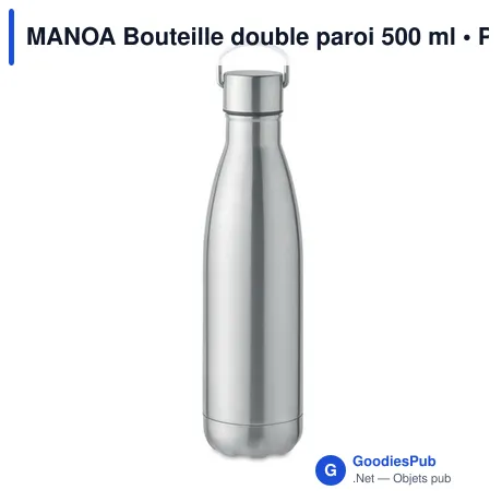 MANOA Bouteille double paroi 500 ml