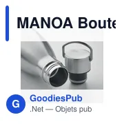 MANOA Bouteille double paroi 500 ml - Miniature 3