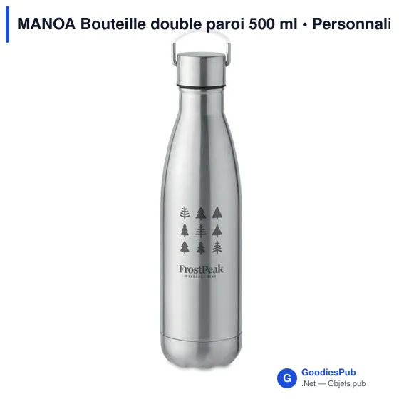 MANOA Bouteille double paroi 500 ml - Image 4