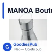 MANOA Bouteille double paroi 500 ml - Miniature 5