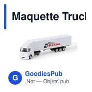 Maquette Truck - Miniature 1