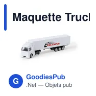 Maquette Truck - Miniature 3