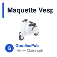 Maquette Vespak - Miniature 1