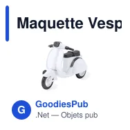 Maquette Vespak - Miniature 2