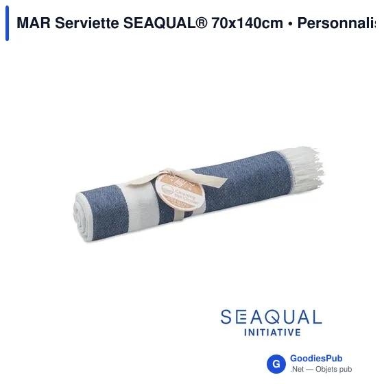MAR Serviette SEAQUAL® 70x140cm - Image 7