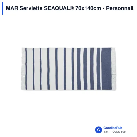 MAR Serviette SEAQUAL® 70x140cm - Image 9
