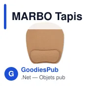 MARBO Tapis de souris ergonomique - Miniature 2