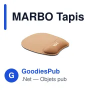 MARBO Tapis de souris ergonomique - Miniature 5