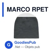 MARCO RPET Bonnet en polyester - Miniature 3