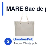 MARE Sac de plage 220gr/m² - Miniature 8