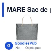 MARE Sac de plage 220gr/m² - Miniature 10