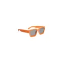 Variante orange - Lunettes de soleil personnalisables en PC recyclé avec logo - Marina GRS