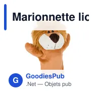 Marionnette lion | Hunter - Miniature 1