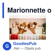 Marionnette ours personnalisable avec logo - Ripley - Miniature 2