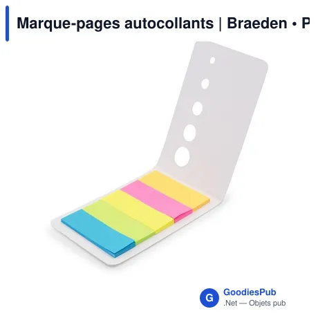 Marque-pages autocollants | Braeden