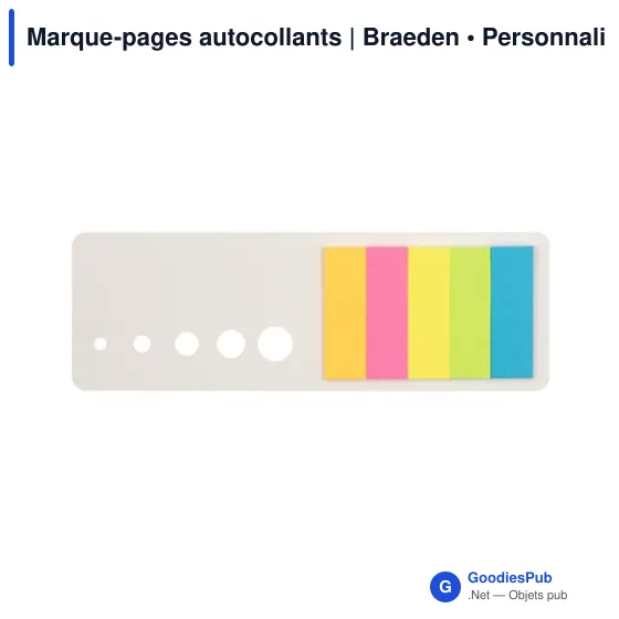 Marque-pages autocollants | Braeden - Image 6