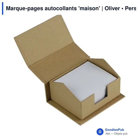 Marque-pages autocollants 'maison' | Oliver - Image 2