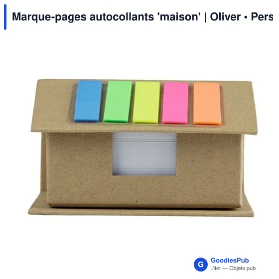 Marque-pages autocollants 'maison' | Oliver - Image 3