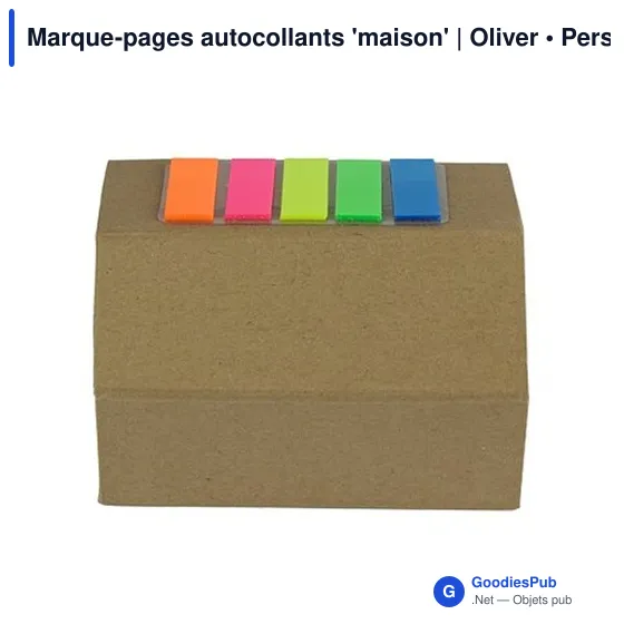 Marque-pages autocollants 'maison' | Oliver - Image 4