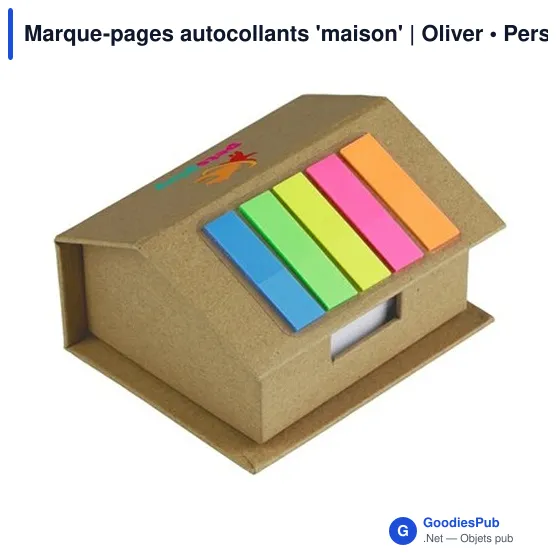 Marque-pages autocollants 'maison' | Oliver - Image 5