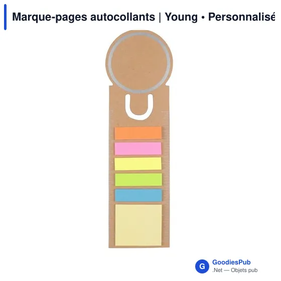 Marque-pages autocollants | Young - Image 1