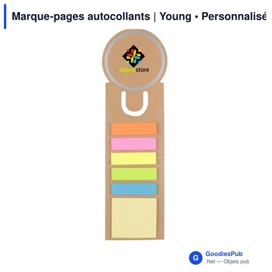 Marque-pages autocollants | Young - Image 3