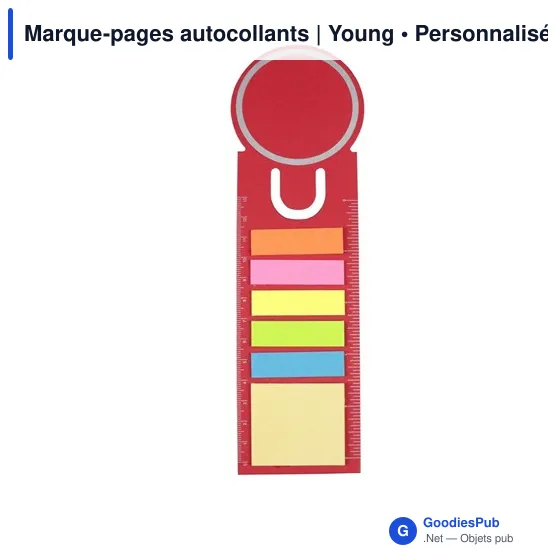 Marque-pages autocollants | Young - Image 8