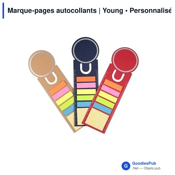 Marque-pages autocollants | Young - Image 9