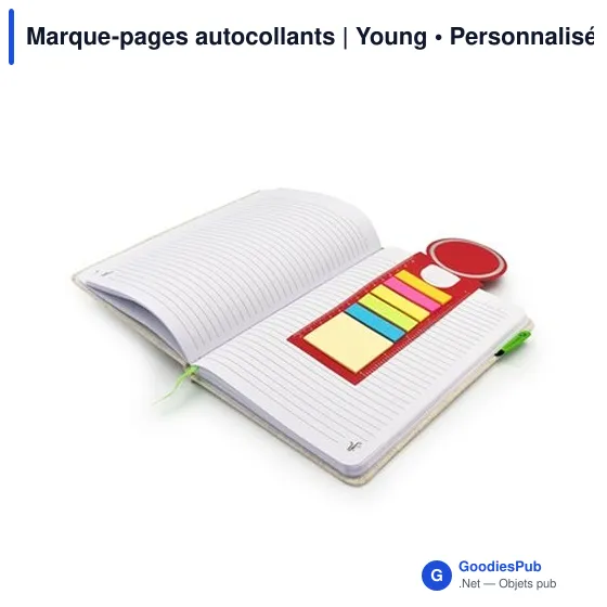 Marque-pages autocollants | Young - Image 10