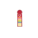Variante rouge - Marque-pages autocollants | Young