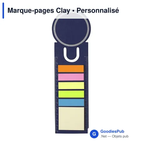 Marque-pages Clay