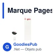 Marque Pages Ensemencé Baird - Miniature 1