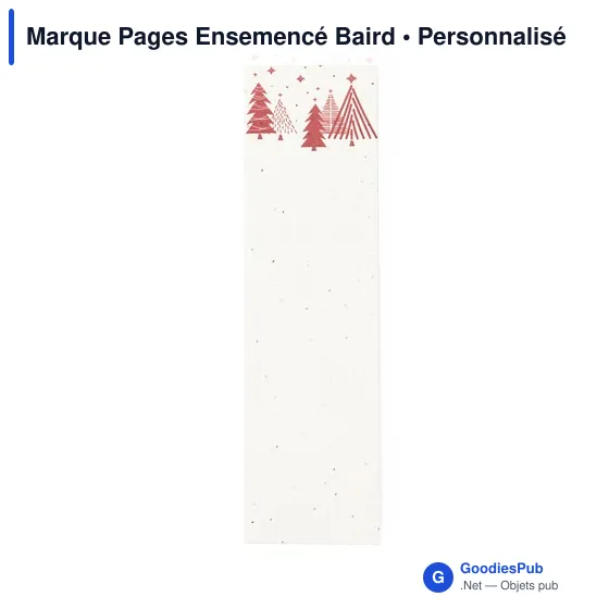 Marque Pages Ensemencé Baird - Image 2
