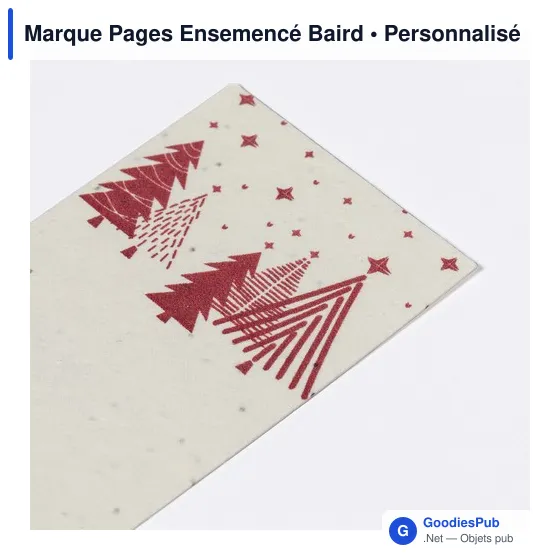 Marque Pages Ensemencé Baird - Image 4