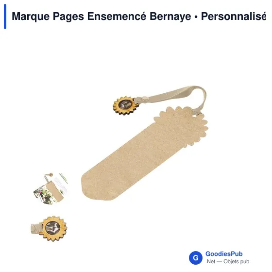 Marque Pages Ensemencé Bernaye - Image 1