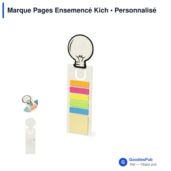 Marque Pages Ensemencé Kich - Image 1