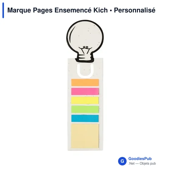 Marque Pages Ensemencé Kich - Image 2