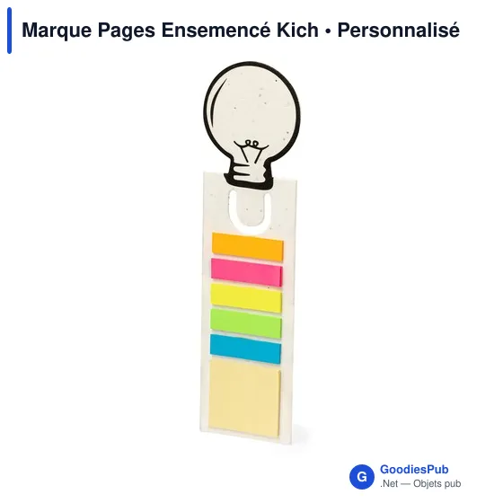 Marque Pages Ensemencé Kich - Image 3